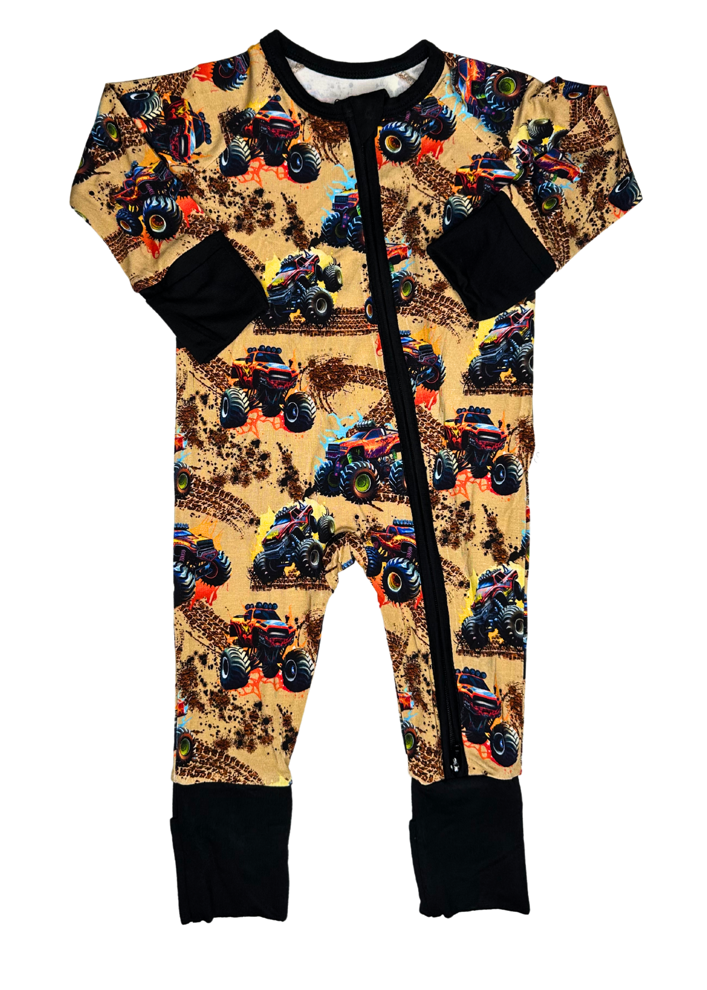 “Monster Trucks” Zippie Pajama