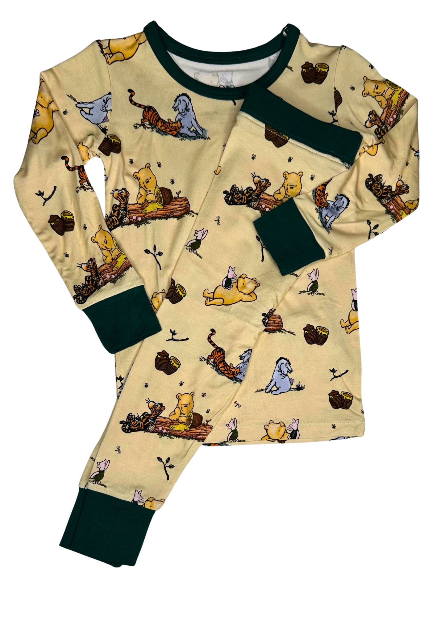 “Honey Bear” Two Piece Pajama