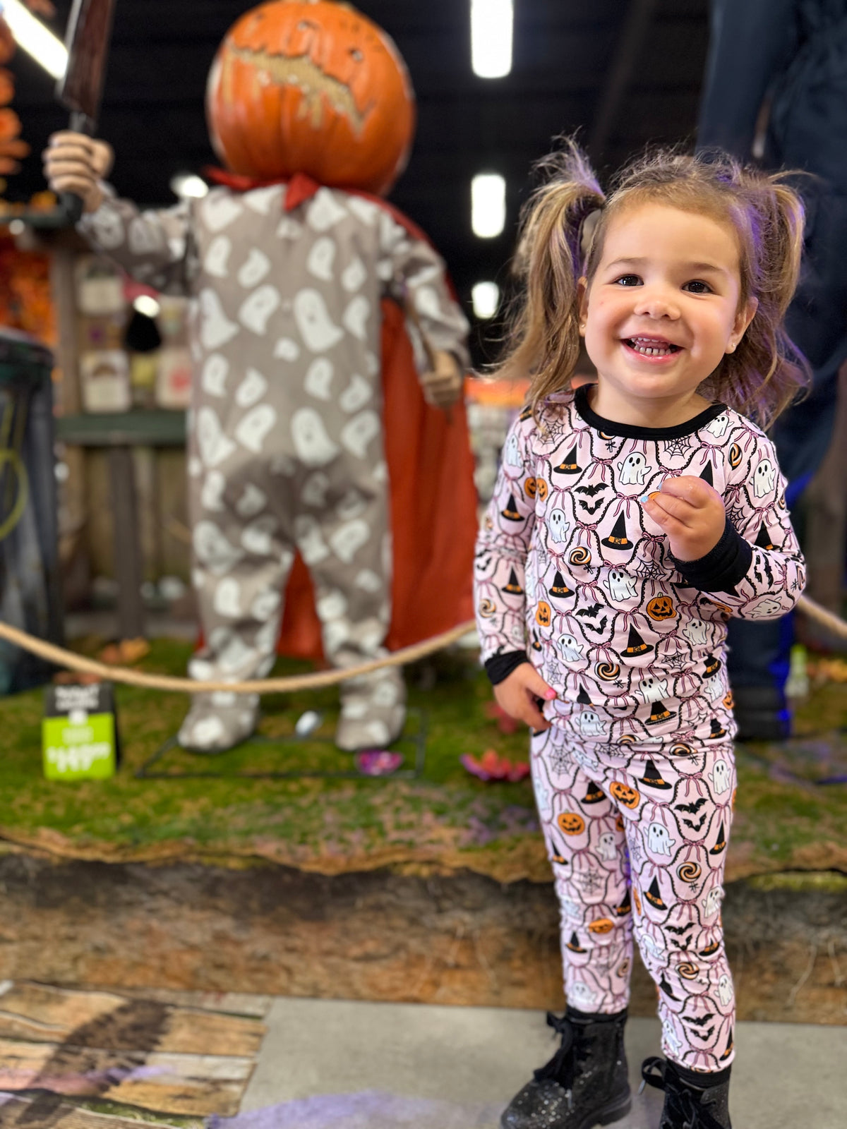 Purple Halloween Two Piece PJ
