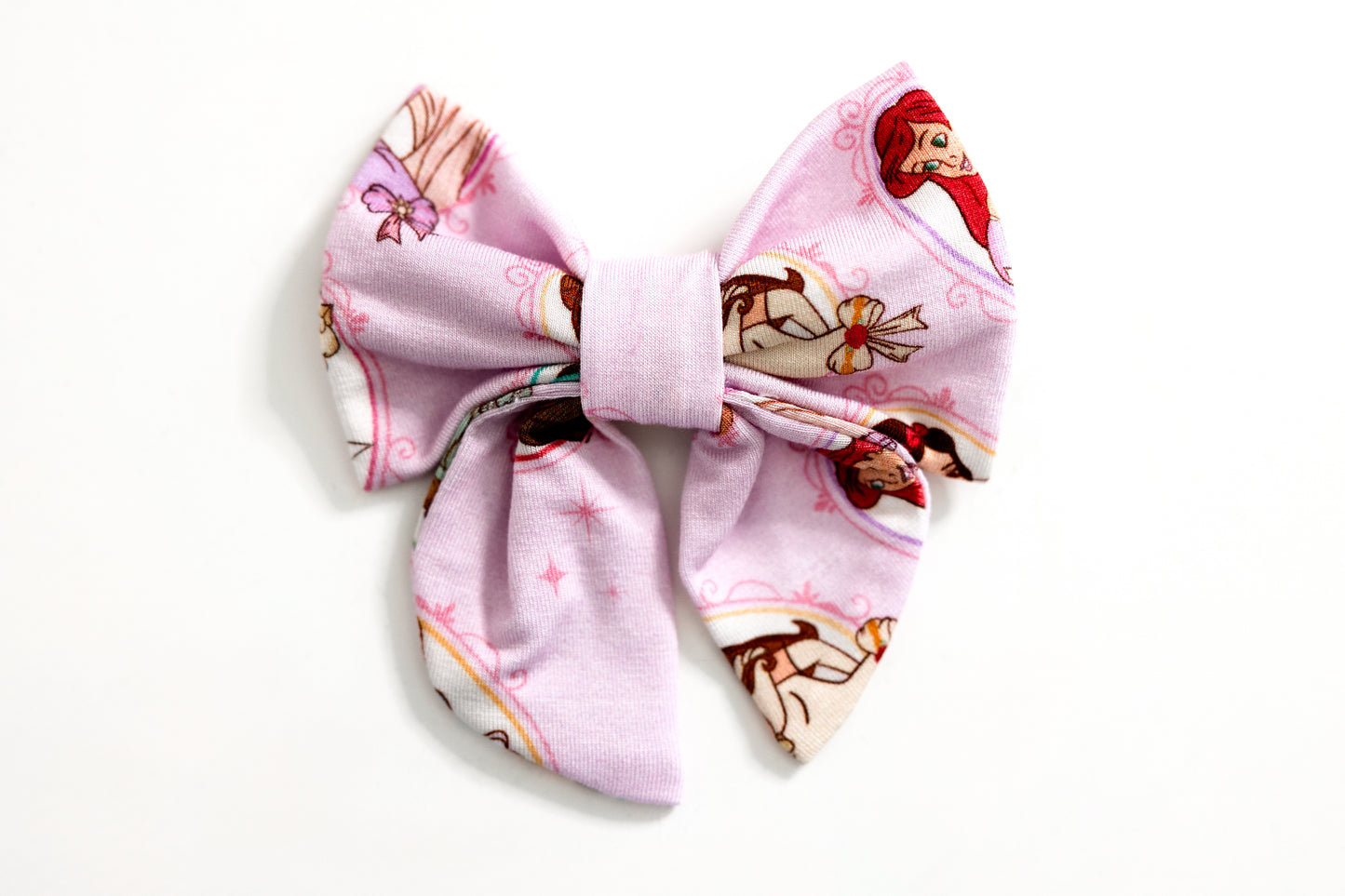 Princess Clip Bow (includes optional Nylon Headband)