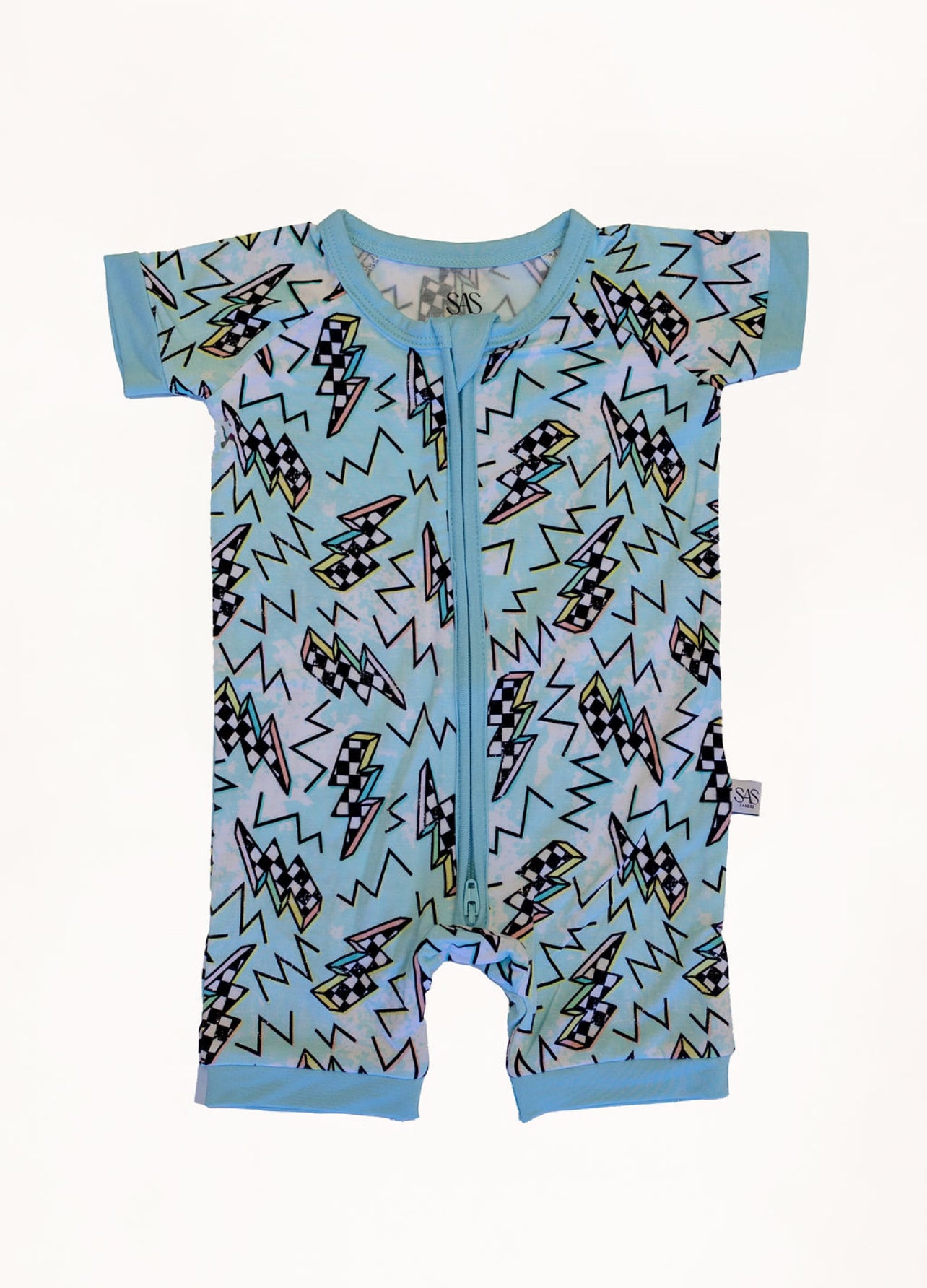 “Retro Lightening” Zippie Shortie