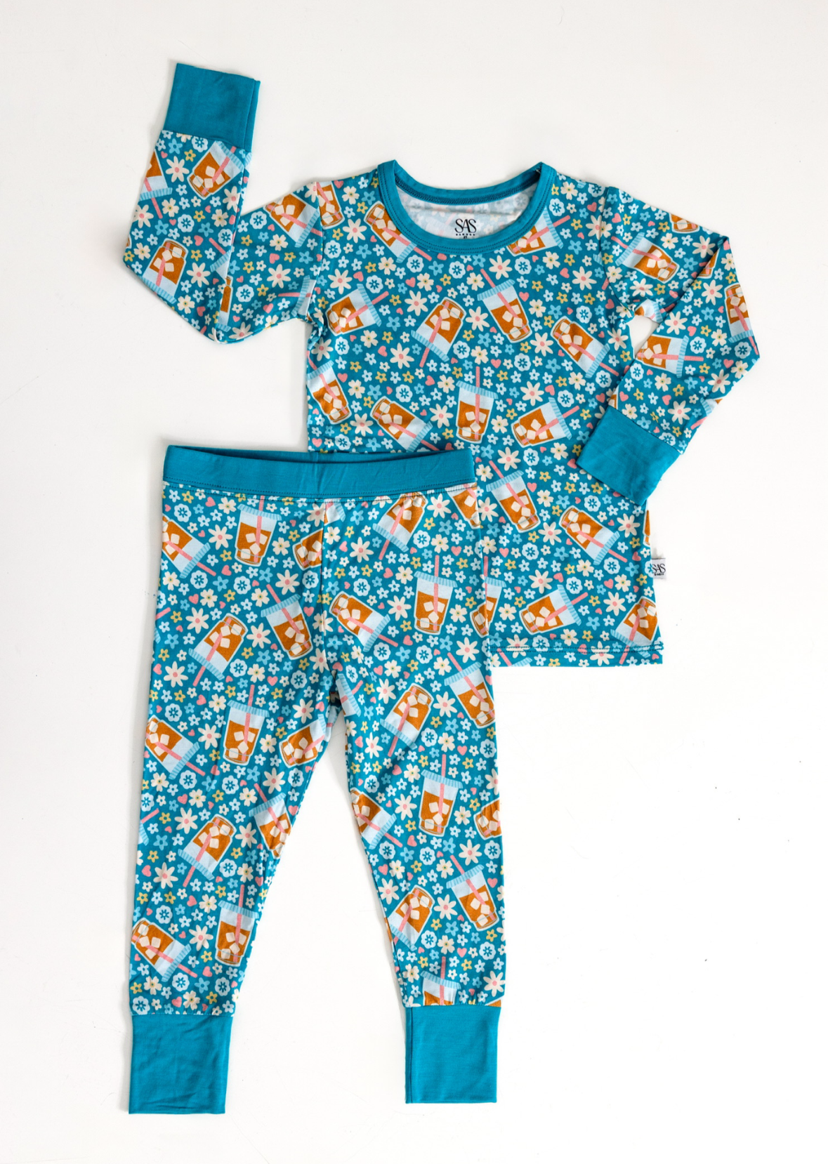 "Love You Iced Latte" 2 piece Jammie Set