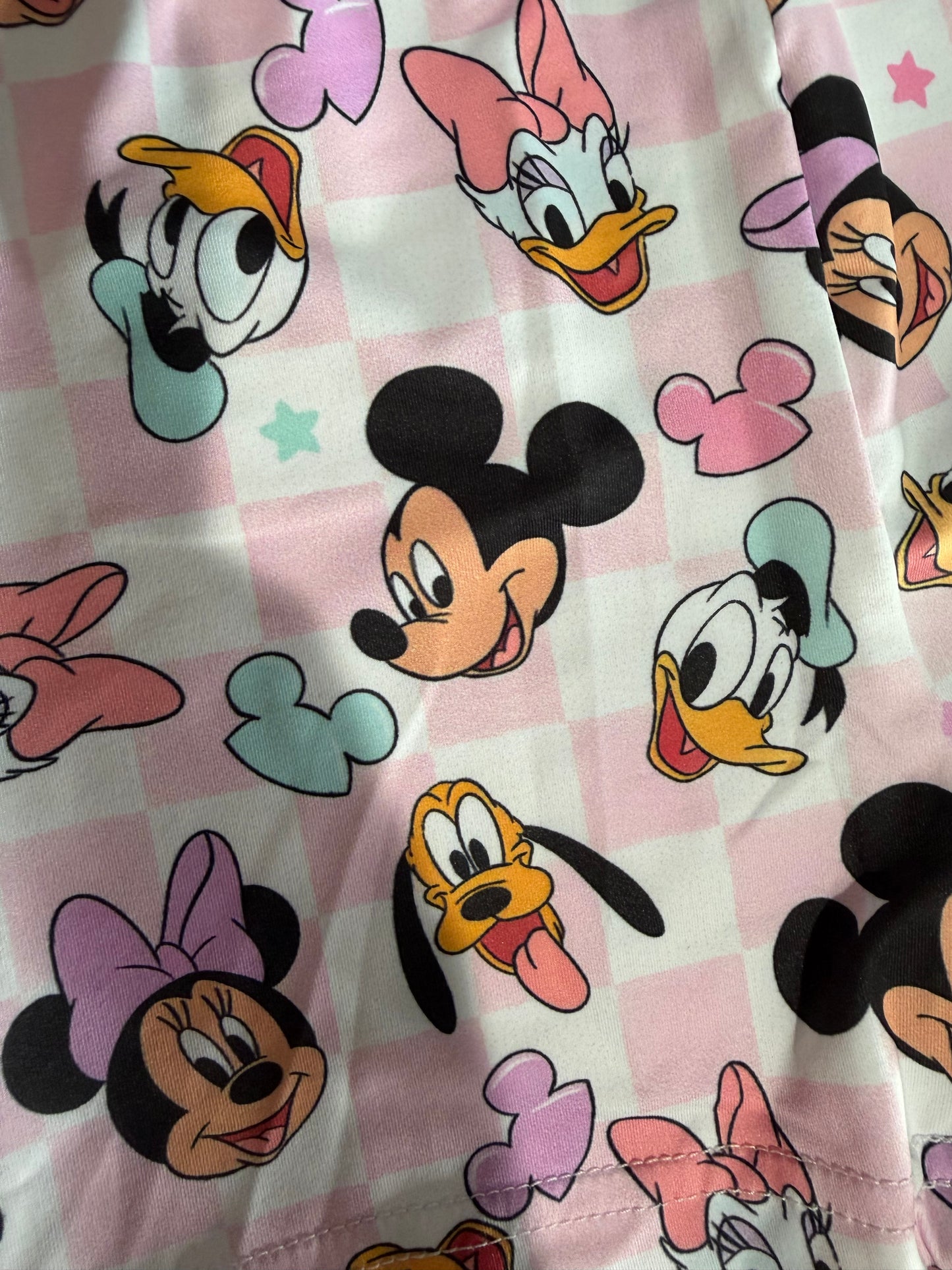 Pink Checkered Friends