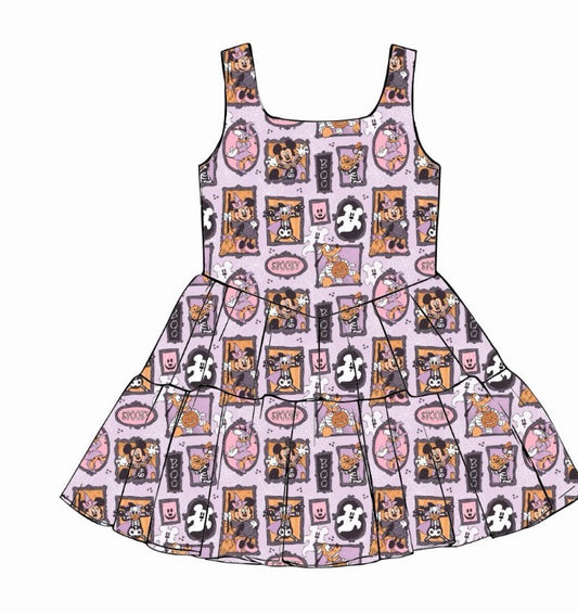 Purple Halloween Friends Toddler