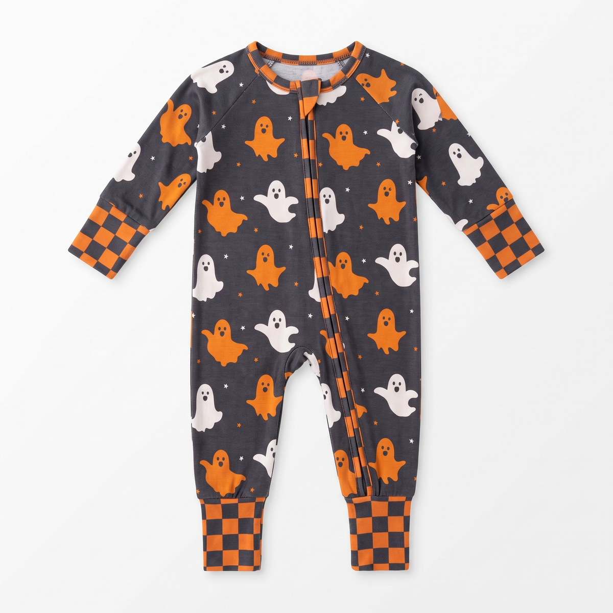 Gray Halloween Zippie