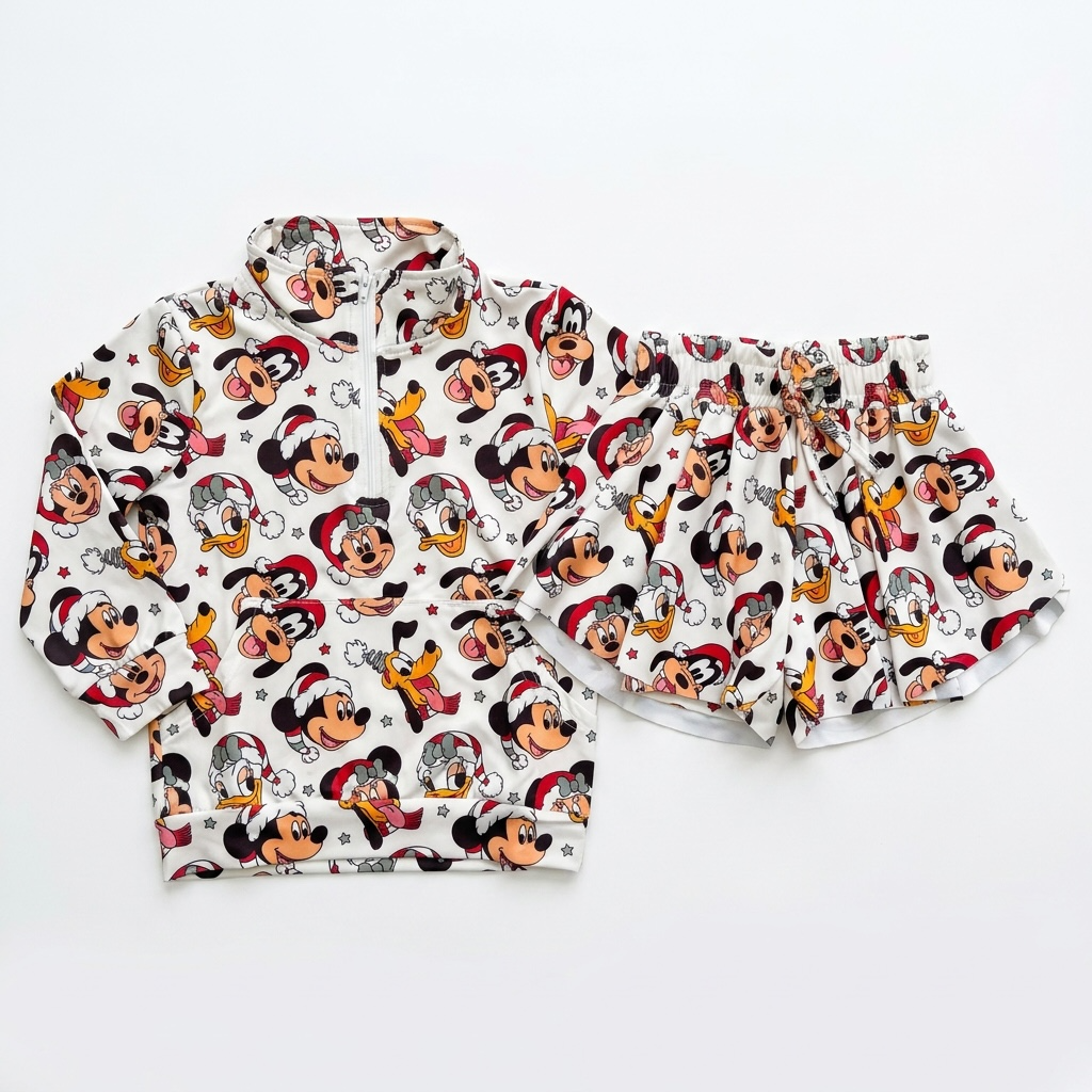 Christmas Friends Zip Set