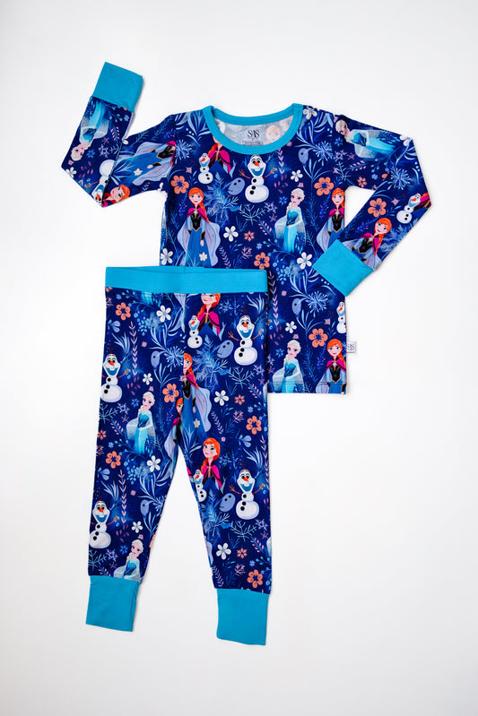 "Ice Friends" Two Piece Pajama