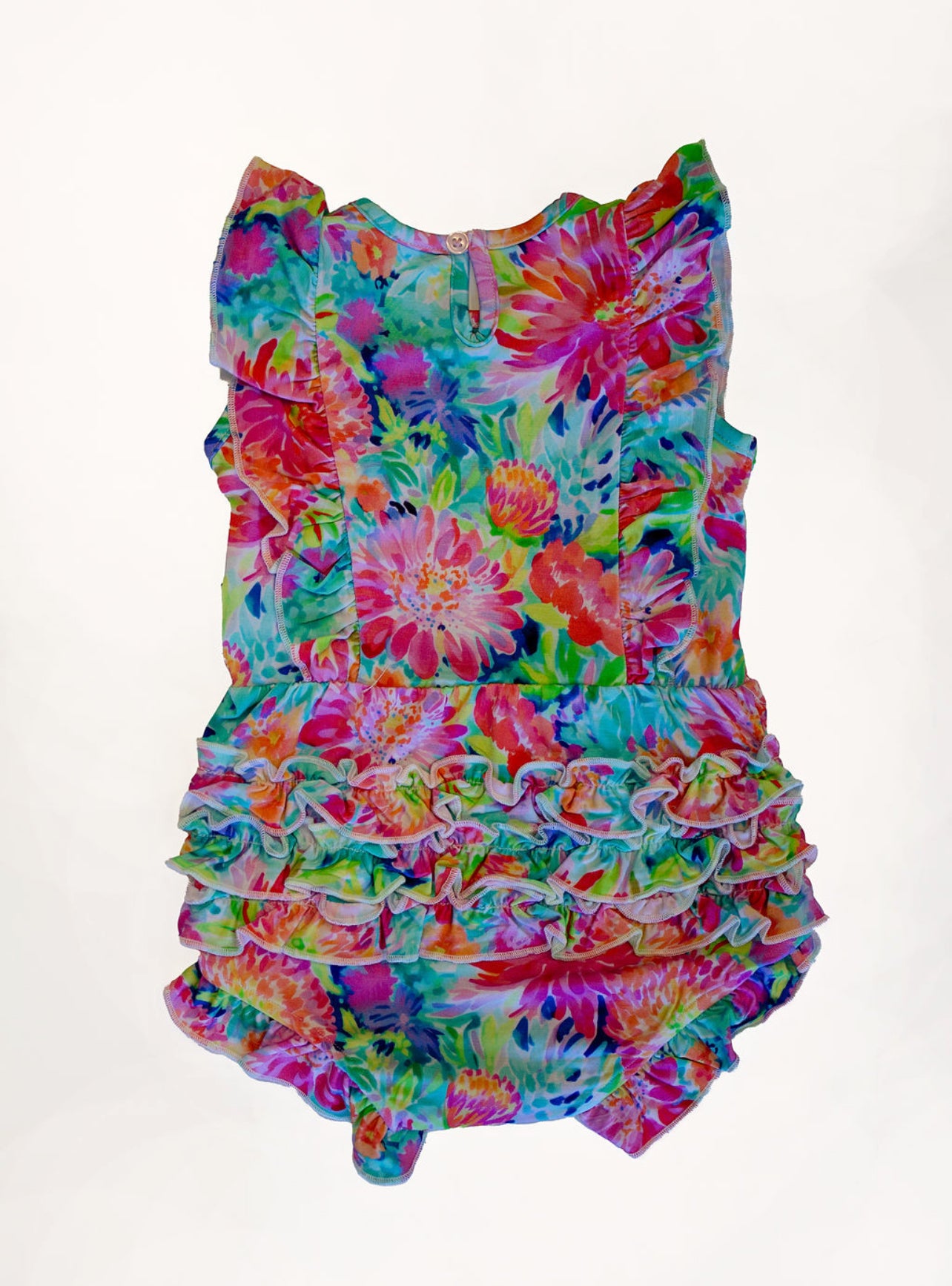 "Lovely Lily” Bubble Romper