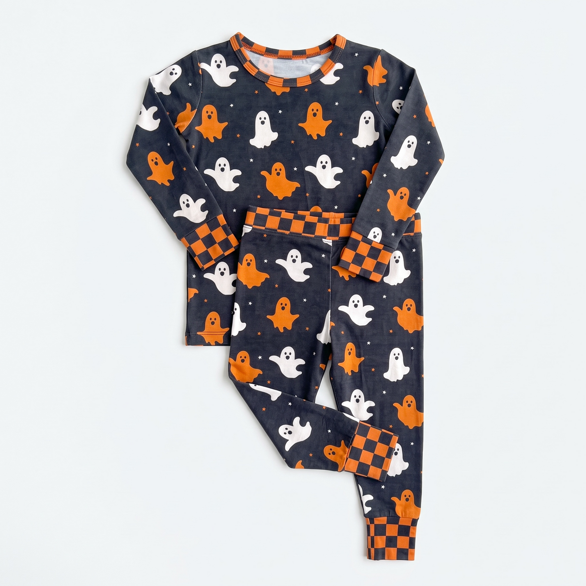 Gray Halloween Two Piece PJ