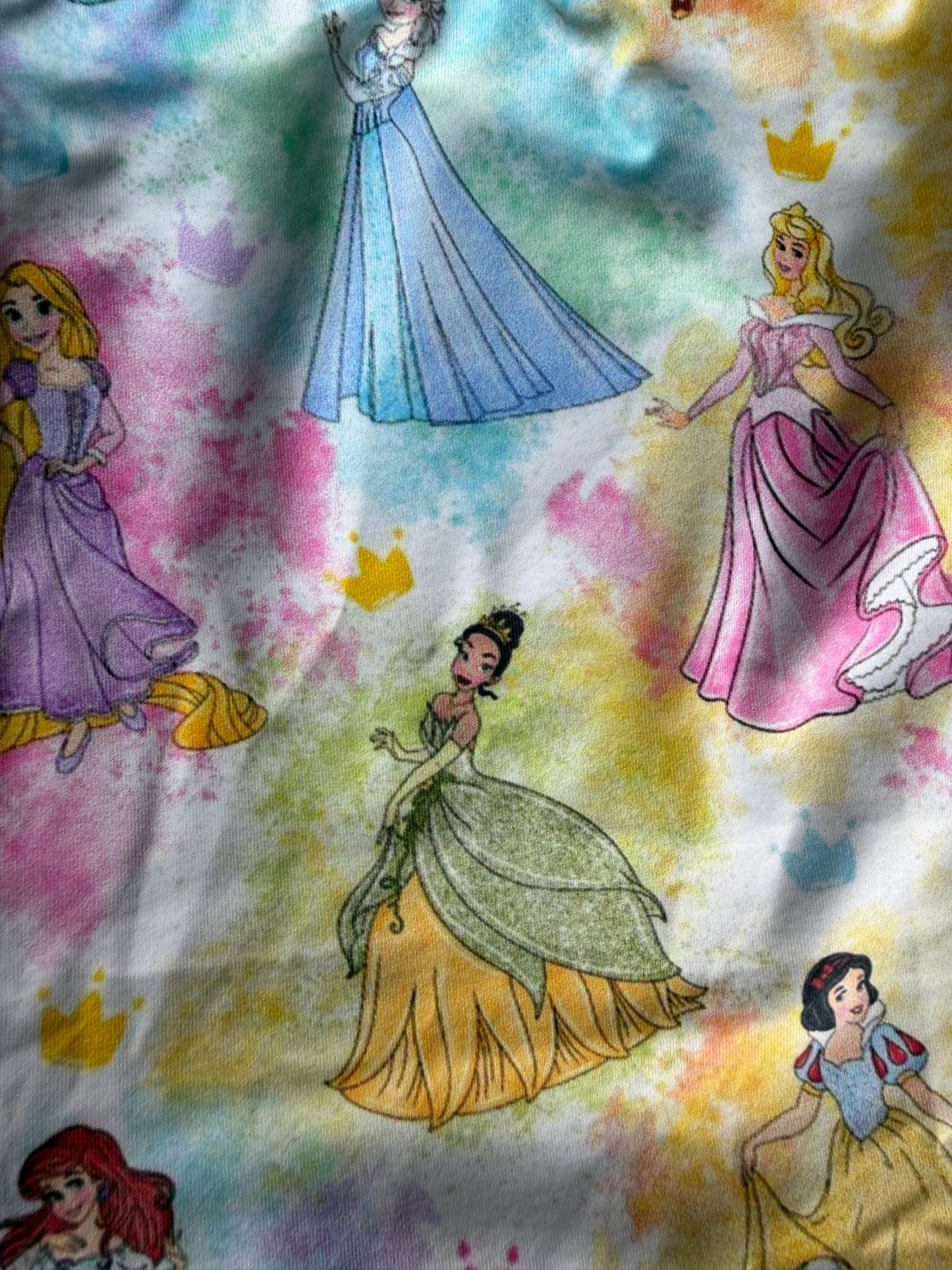 Watercolor Mesh Dress