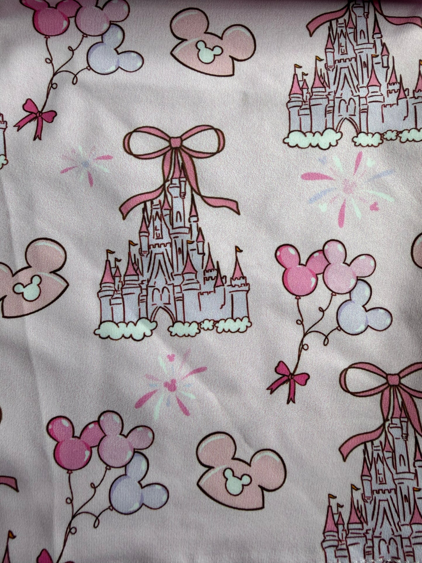 Pink Castle Mesh Dress
