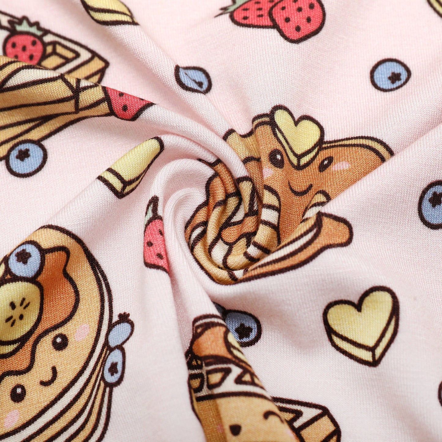 "Short Stack Sweetness" Two Piece Pajama