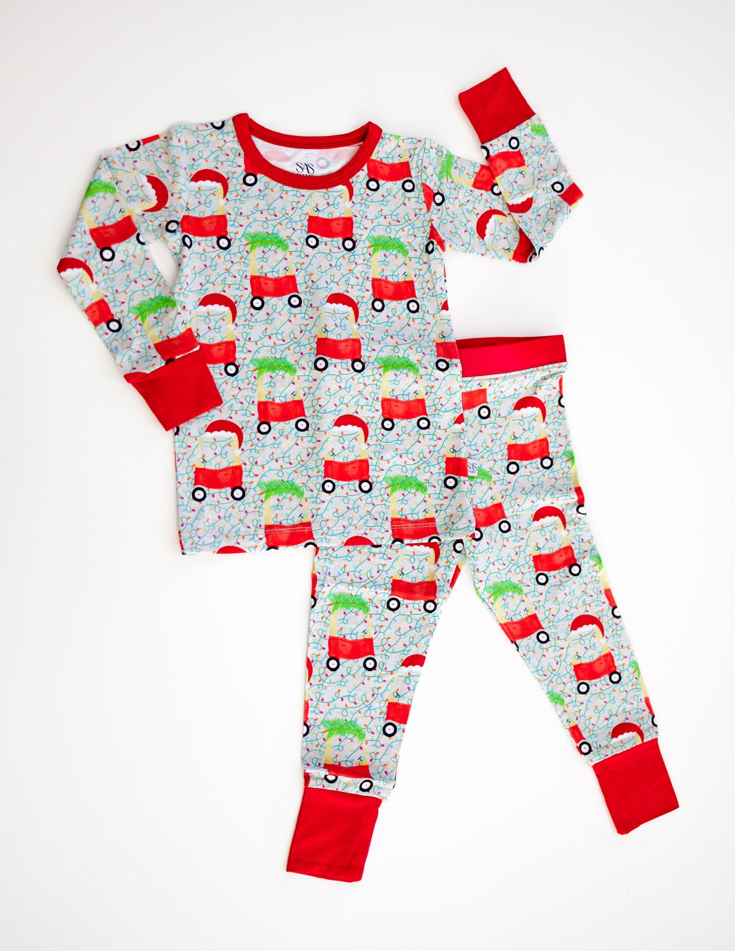 "Cozy Christmas Coupes" Two Piece Pajama